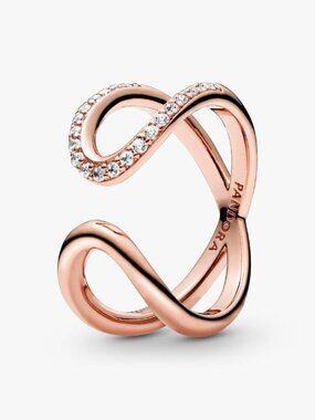 Pandora FINAL SALE - Wrapped Open Infinity Ring